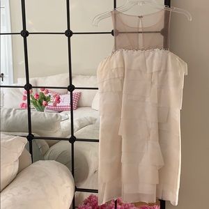 BCBG- Gorgeous Cream Dress